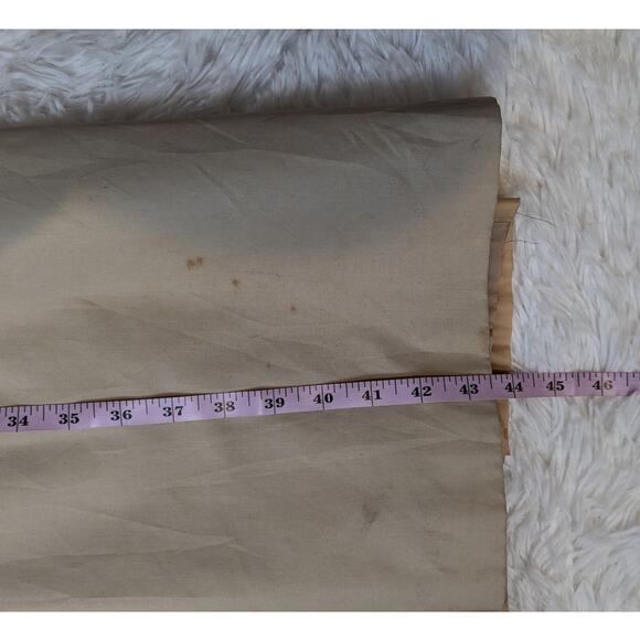 90s Vintage Mervyn's Partner Petites Trenchcoat Lined Hooded Tan Red Plaid Trim - Picture 15 of 16